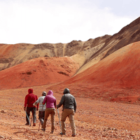 Trekking guiado - SuriPlaza "Montañas Coloradas"  thumbnail 6